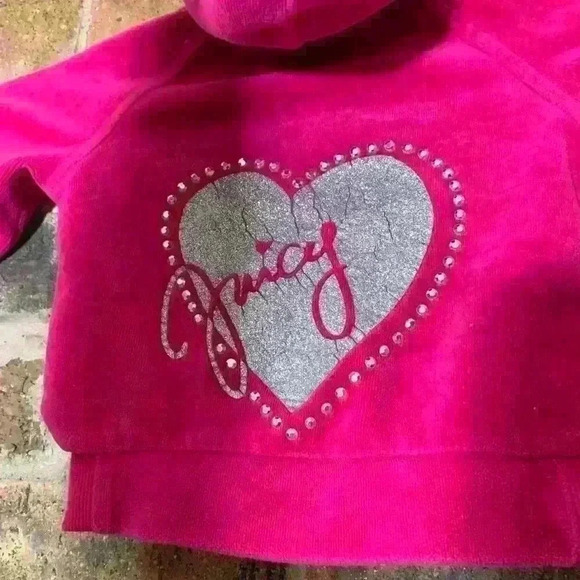 Vintage Kids Pink Juicy Couture Jacket - Picture 3 of 4